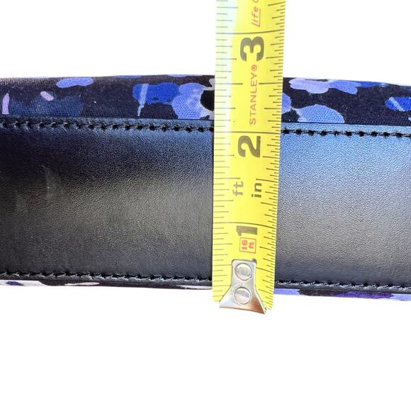 Kate Spade Crossbody Bag Blue White Floral Print Summer Designer‎ Shoulder Purse - Picture 16 of 16